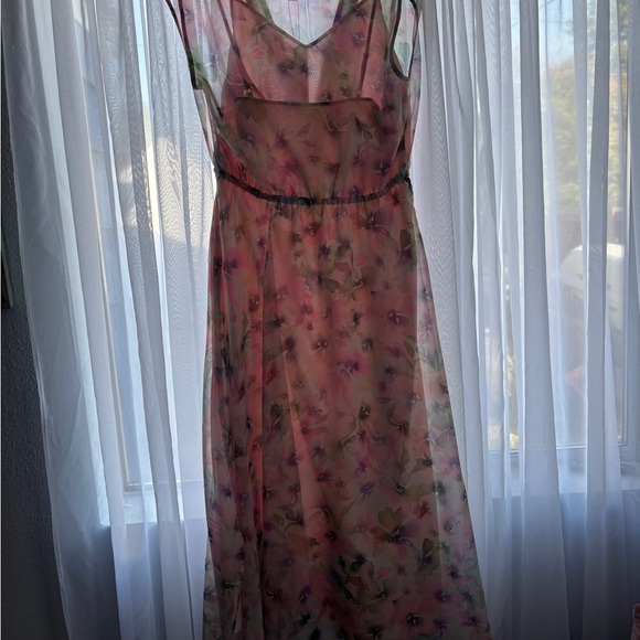 Steve Madden Pink Floral High Low Dress - Picture 5 of 5